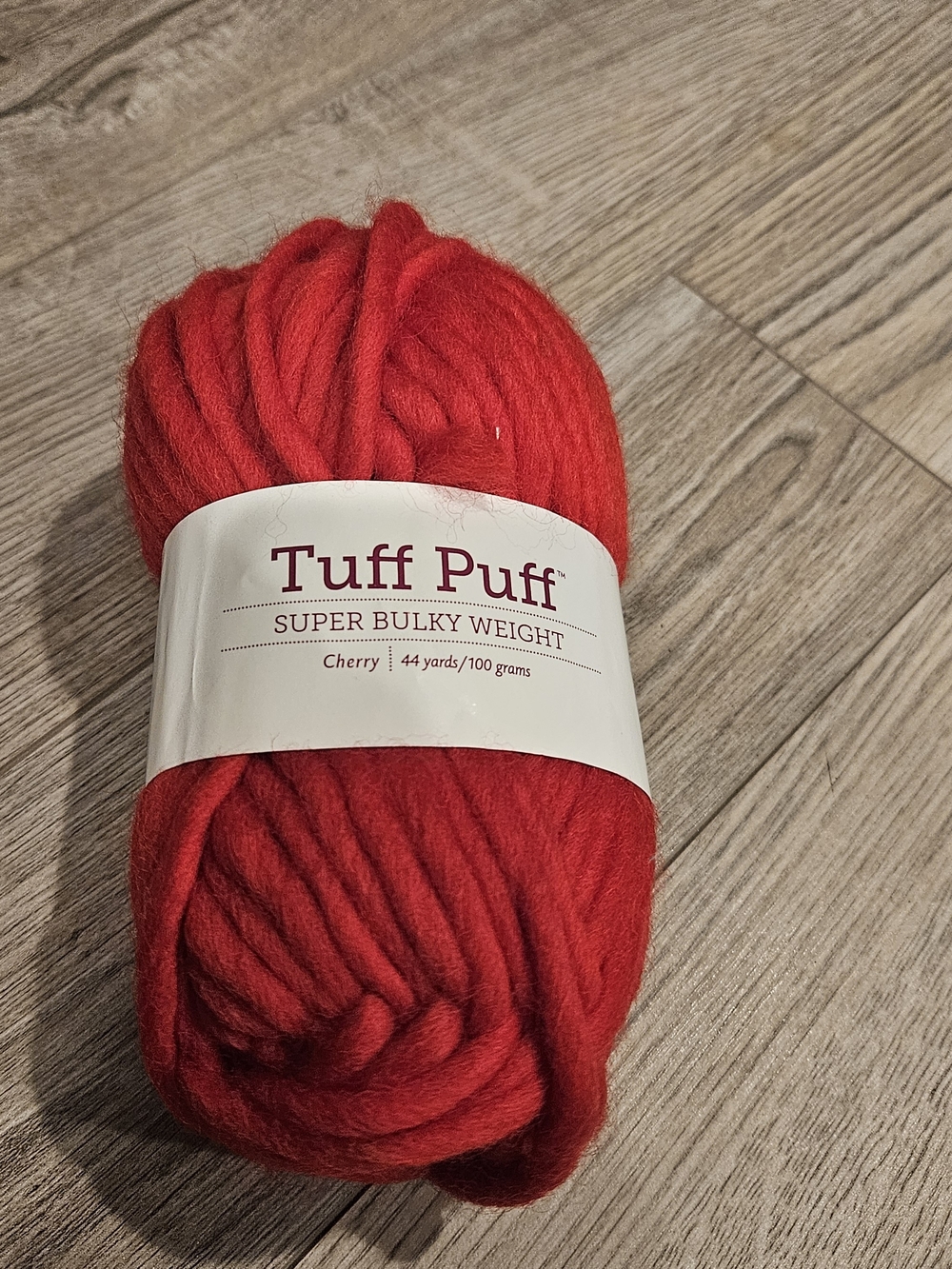 Knitpicks Tuff Puff Cherry